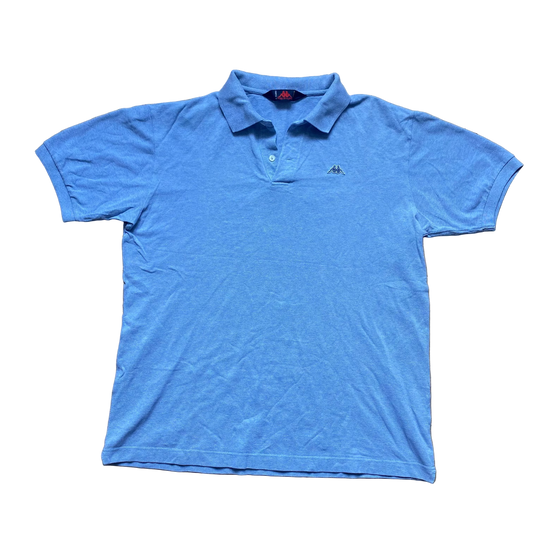 Kappa Polo Shirt - Sky Blue - Size XL